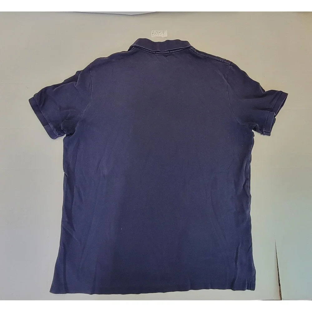 Polo Ralph Lauren Classic Fit‎ Blue Polo Shirt Men's Large Short Sleeve